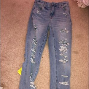 american eagle regular length jeans.